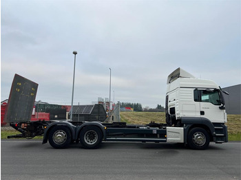 Cserefelépítményes teherautó MAN TGS 26-500 6x2-4 LL: 4 kép. Cserefelépítményes teherautó MAN TGS 26-500 6x2-4 LL: 4 kép.