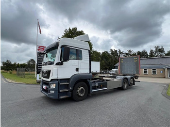 Cserefelépítményes teherautó MAN TGS 26.500