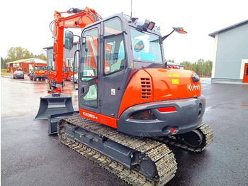 Új Minikotró Kubota KX085-5 -UUTUUS- KMÄKI/PIRKKALA/TUUSULA: 3 kép.