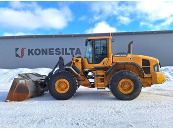 Gumikerekes homlokrakodó VOLVO L120G