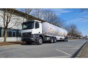 Új Tartályos félpótkocsi a következők szállításához üzemanyag Sievering 40000 LITRE ADR FUEL TANK SEMI-TRAILER FOR MERCEDES ACTROS: 2 kép.