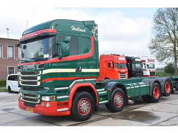 Cserefelépítményes teherautó SCANIA R 520