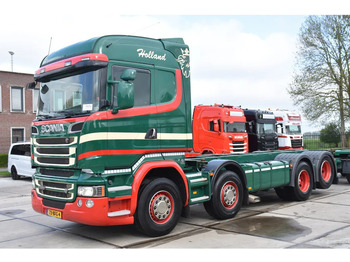 Cserefelépítményes teherautó SCANIA R 520