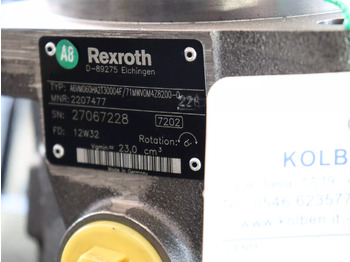 Új Hidraulikus motor - Anyagmozgató gép REXROTH A6VM060HA2T30004F/71MWV0M4Z8200-0: 4 kép.