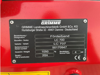 Új Tárolóberendezések Grimme LC 707 - Rental: 2 kép.