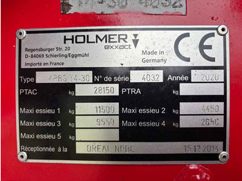 Talajművelő gep Holmer T4-30: 2 kép.