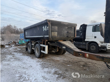 Pótkocsi billenőplatós Släp B.K:S 12-20 med tipp: 3 kép. Pótkocsi billenőplatós Släp B.K:S 12-20 med tipp: 3 kép.