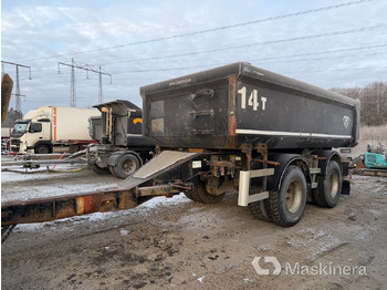 Pótkocsi billenőplatós