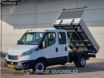 Új Billenőplatós kisteherautó Iveco Daily 35C21 3 zijdige Kipper Dubbel Cabine 210PK 3.0L Dubbellucht Airco Cruise LED Camera Tipper Benne Kieper 2m3 Airco Trekhaak: 5 kép.