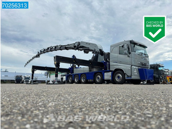 Új Platós teherautó, Darus autó Volvo FH 540 10X4 NEW! Effer 2255 Kran Crane Lift-Lenkachse ACC Navi: 2 kép.