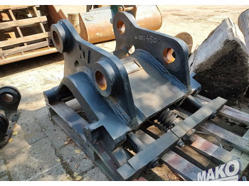 Adapterek - Építőipari gépek Szybkozłącze mechaniczne Verachtert CW45: 5 kép.