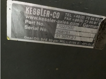 Első tengely LIEBHERR