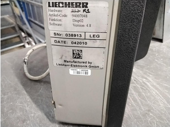 Elektromos rendszer LIEBHERR