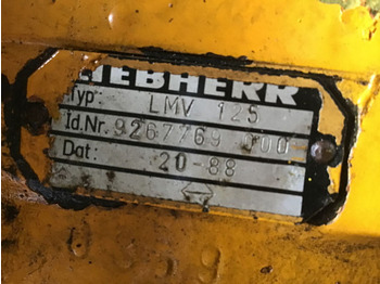 Hidraulikus motor LIEBHERR