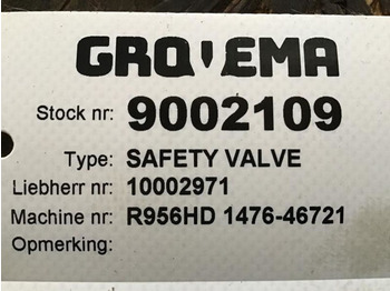 Szelep Liebherr Safety Valve: 4 kép.
