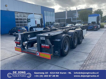 Félpótkocsi cserefelépítményes VAN HOOL 20'/30'