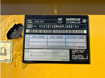 Gréder Cat 140 M 3 AWD: 5 kép. Gréder Cat 140 M 3 AWD: 5 kép.