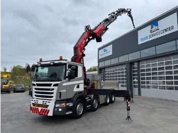 SCANIA G480 8x4 SZM/Pritsche Fassi 950 lízing SCANIA G480 8x4 SZM/Pritsche Fassi 950: 2 kép.