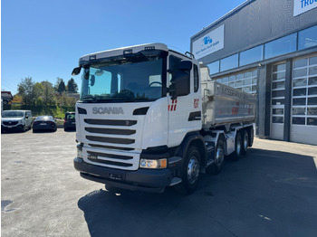 Billenőplatós teherautó SCANIA G 490
