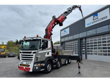 Scania G480 8x4 SZM/Pritsche Fassi 950 lízing Scania G480 8x4 SZM/Pritsche Fassi 950: 2 kép.