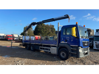 Platós teherautó MAN TGS 26.360