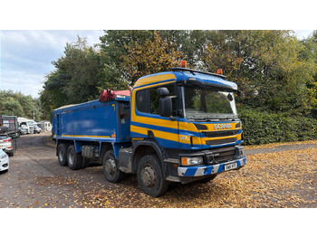 Billenőplatós teherautó SCANIA P 410