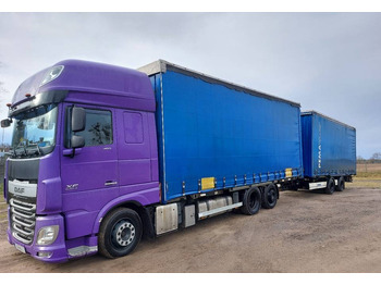 Ponyvás teherautó DAF XF 106