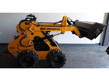 Új Mini homlokrakodó Berger Kraus Mini wheel loader 23KM Briggs 323S: 5 kép.
