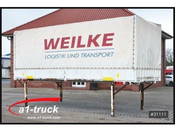 Ponyvás felépítmény Krone 20 x WB 7,45 BDF Wechselbrücke, Bordwand, EDSCHA: 1 kép.