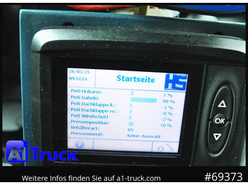 Szemetesautó a következők szállításához hulladék MERCEDES-BENZ Antos 2533, HS Millenium XXL37 Überkopflader,: 5 kép. Szemetesautó a következők szállításához hulladék MERCEDES-BENZ Antos 2533, HS Millenium XXL37 Überkopflader,: 5 kép.