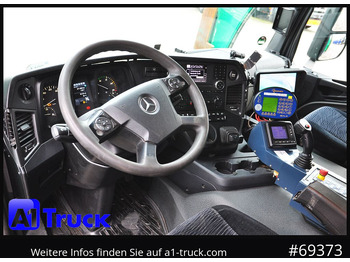 Szemetesautó a következők szállításához hulladék MERCEDES-BENZ Antos 2533, HS Millenium XXL37 Überkopflader,: 2 kép. Szemetesautó a következők szállításához hulladék MERCEDES-BENZ Antos 2533, HS Millenium XXL37 Überkopflader,: 2 kép.