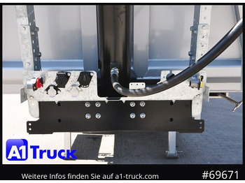 Új Félpótkocsi billenőplatós REISCH RHKS, Alu-Kippmulde 52m³, Kombitüren, Alufelgen, Liftachse,: 4 kép.