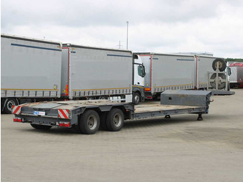 Félpótkocsi mélybölcsős Goldhofer STZ-TL 2-27/80, DRIVE-IN: 4 kép.