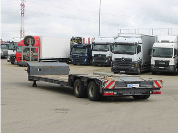 Félpótkocsi mélybölcsős Goldhofer STZ-TL 2-27/80, DRIVE-IN: 5 kép.