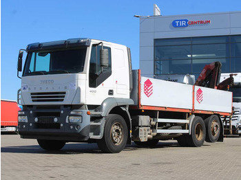 Platós teherautó IVECO Stralis 400