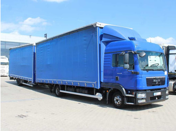 Ponyvás kisteherautó MAN TGL 8.220, EURO 5EEV, SECONDARY AIR CONDITIONING: 2 kép.