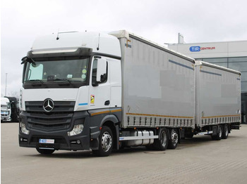 Ponyvás teherautó MERCEDES-BENZ Actros 2542
