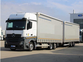Ponyvás teherautó MERCEDES-BENZ Actros 2542