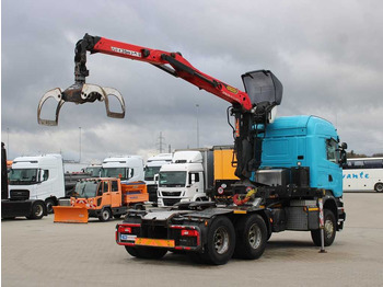 Darus autó Scania R490, 6X4, EURO 6, PALFINGER EPSILON M13Z91: 3 kép.