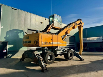 Hulladék kotró Liebherr A 934 C: 5 kép.