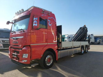 Platós teherautó MAN TGX 26.510