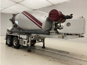 Betonkeverő félpótkocsi MOL Mixer 10 m³: 3 kép.