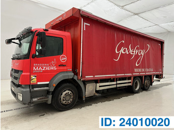 Ponyvás teherautó MERCEDES-BENZ Axor 2529