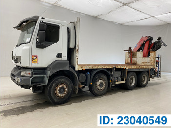 Platós teherautó RENAULT Kerax 430