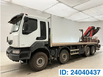 Platós teherautó RENAULT Kerax 460