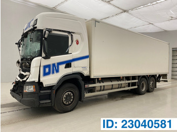 Dobozos felépítményű teherautó SCANIA G 410