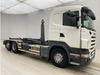 Horgos rakodó teherautó Scania R420 - 6x2: 3 kép.
