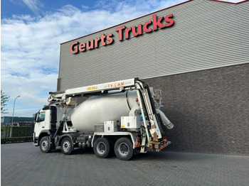 Betonmixer Volvo FM 410 8X4 + STETTER 9 M3 MIXER/MISCHER + THEAM 15 M TRANSPORTBAND/BELT: 3 kép. Betonmixer Volvo FM 410 8X4 + STETTER 9 M3 MIXER/MISCHER + THEAM 15 M TRANSPORTBAND/BELT: 3 kép.