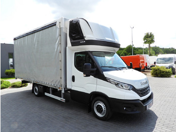 Ponyvás kisteherautó IVECO DAILY 35S18 TARPAULIN 10 PALLETS CRUISE CONTROL LED LIGHTS AIR CONDITIONING  180HP: 4 kép.