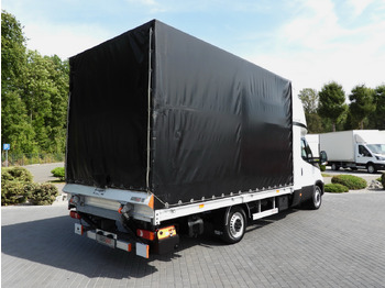 Ponyvás kisteherautó IVECO DAILY 35S18 TARPAULIN LIFT 8 PALLETS CRUISE CONTROL AIR CONDITIONING 180HP: 3 kép. Ponyvás kisteherautó IVECO DAILY 35S18 TARPAULIN LIFT 8 PALLETS CRUISE CONTROL AIR CONDITIONING 180HP: 3 kép.